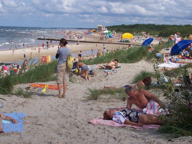 Plaża w Połądze