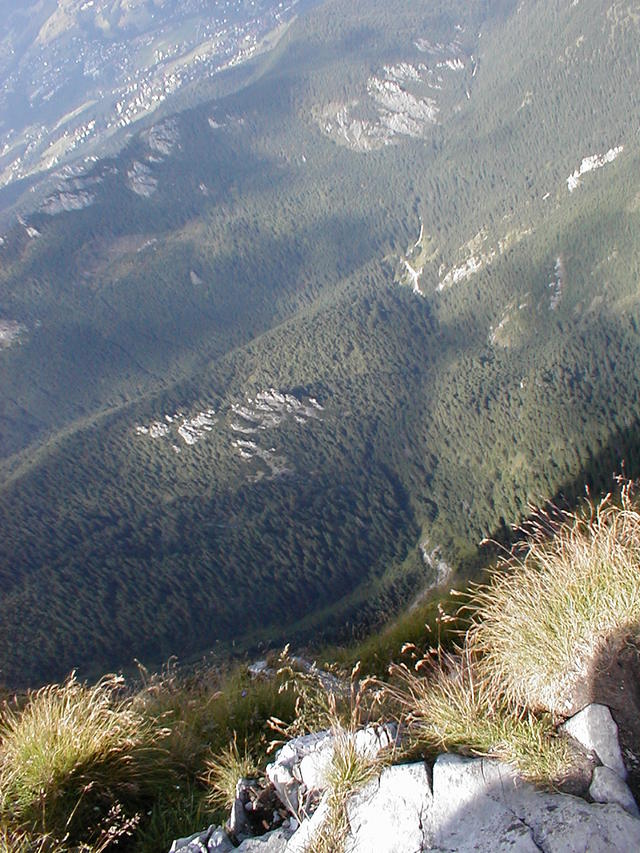 Widok z Giewontu
