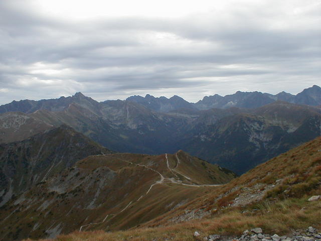 Widok z Giewontu