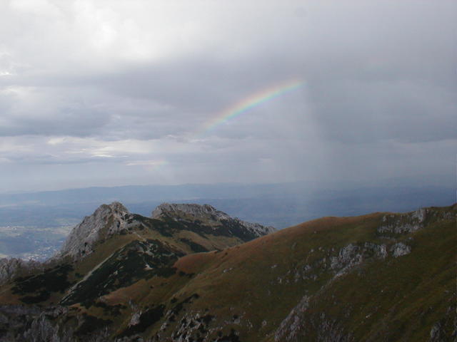 Tęcza nad Giewontem