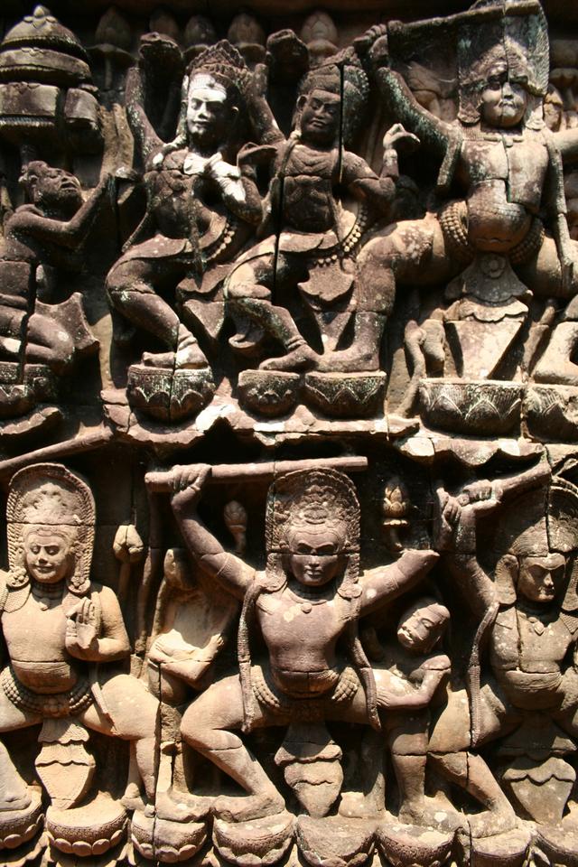 Siem Reap, kompleks Angkor, Kambodża