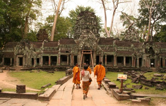 Siem Reap, kompleks Angkor, Kambodża