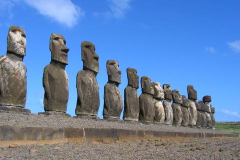 Moai na ahu