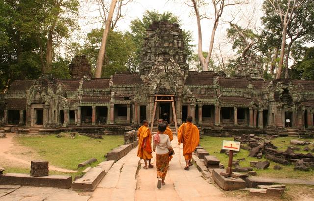 Siem Reap, kompleks Angkor, Kambodża
