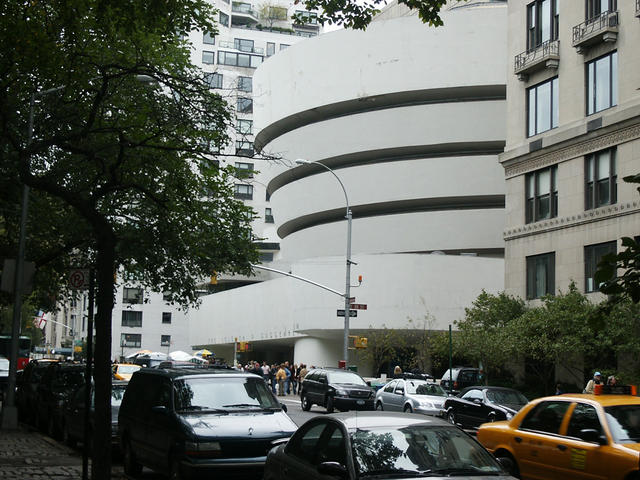 Guggenheim - od strony Central Parku
