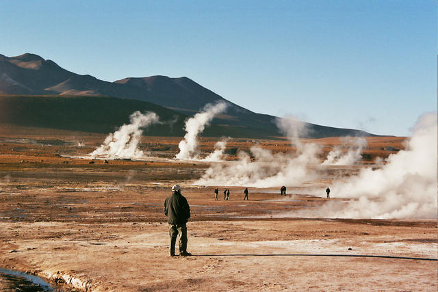 Atacama. Gejzery El Tatio