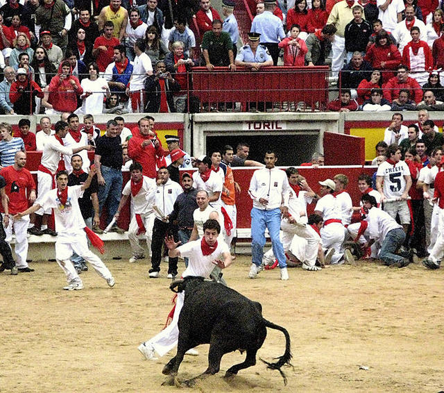 walki byków w Hiszpanii