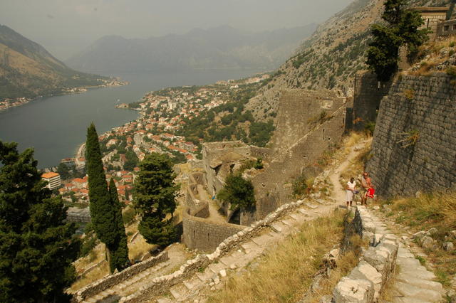 Kotor.Twierdza św.Jana