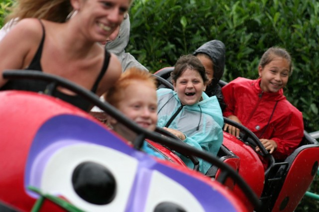 Fajny roller coaster dla dzieci
