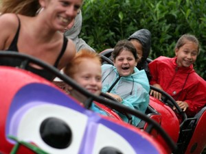 Fajny roller coaster dla dzieci