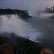 iluminacje nad wodospadem Niagara