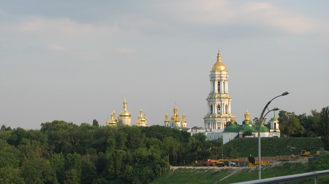 Widok na Ławrę Peczerską (UNESCO)