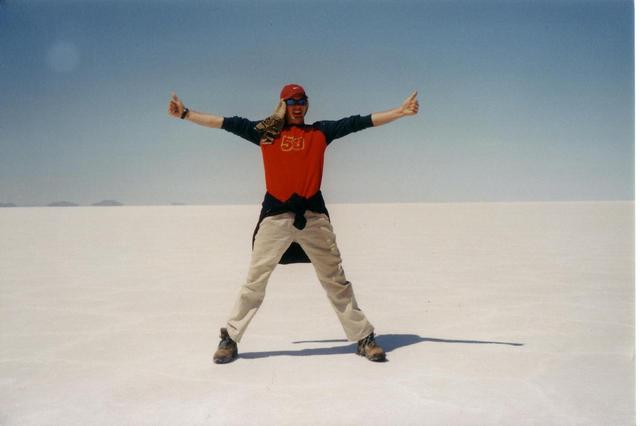 Bolwia ,salar de uyuni i ja