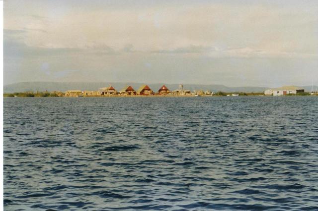 Peru, Titicaca wyspy Uros