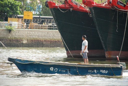 Hong Kong, w porcie