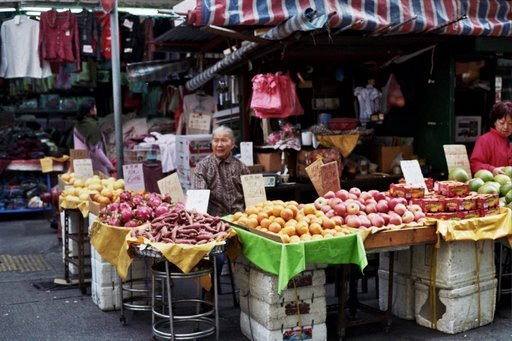 Hong kong,na targu