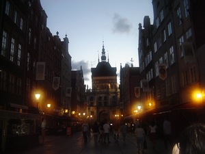 Gdańsk wieczorem