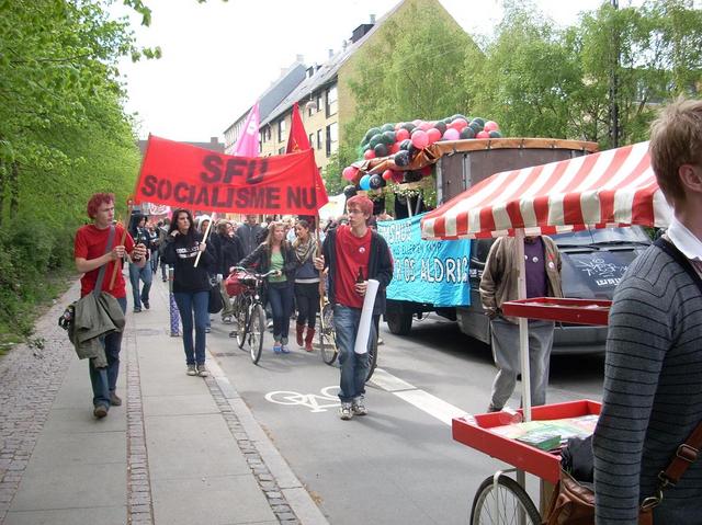 protest w Kopenhadze