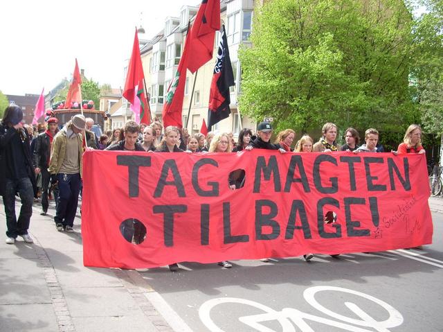 protest w Kopenhadze