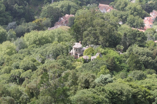 Widok z castello dos mauros