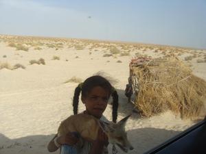 Mała Nomadka, Sahara, Tunezja