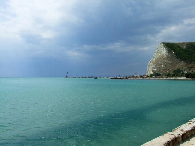 Kavarna - widok z plaży