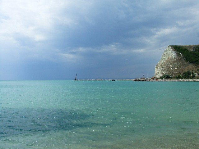 Kavarna - widok z plaży