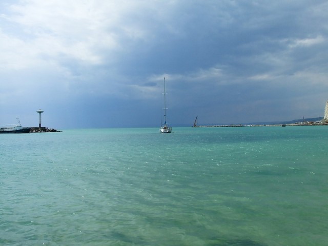 Kavarna - widok z plaży