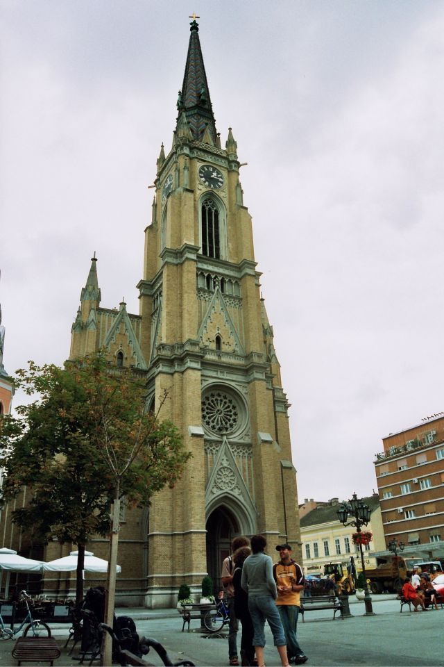 Novi Sad, starówka z katedrą