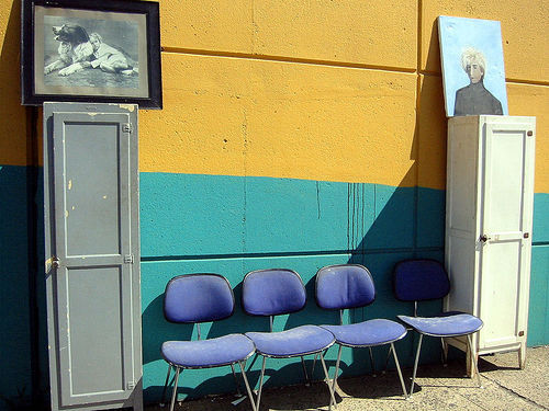 giełda staroci na Hell's Kitchen 