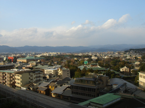 Kyoto, wschodnia część miasta z ZOO