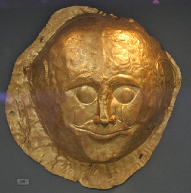 Maska grobowa z Myken
