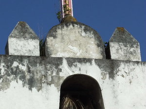 San Lorenzo Zinacantán... dzwonnica Kościoła Świętego Sebastiana