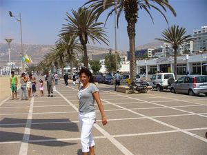 Promenada w Agadir