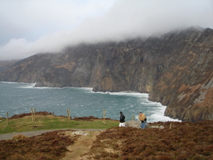 Najwyższe klify Irlandii w Donegal