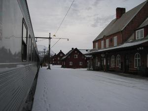 Stacja na linii Kiruna-Narvik