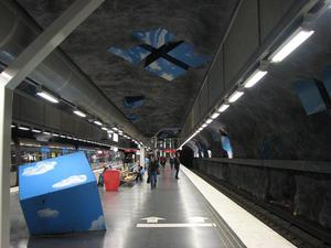 niebieska linia metra