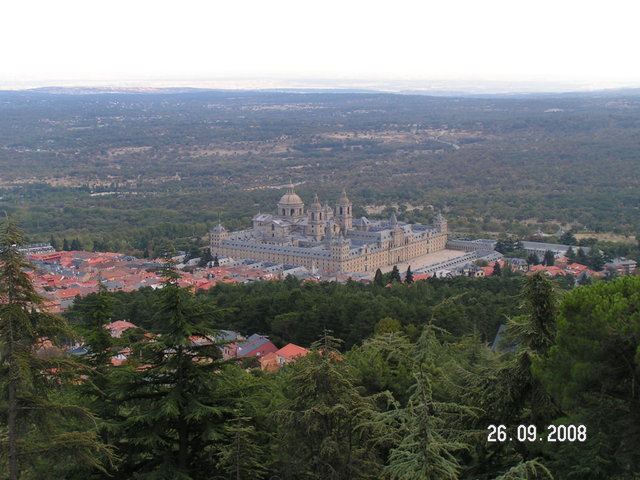 widok na Escorial