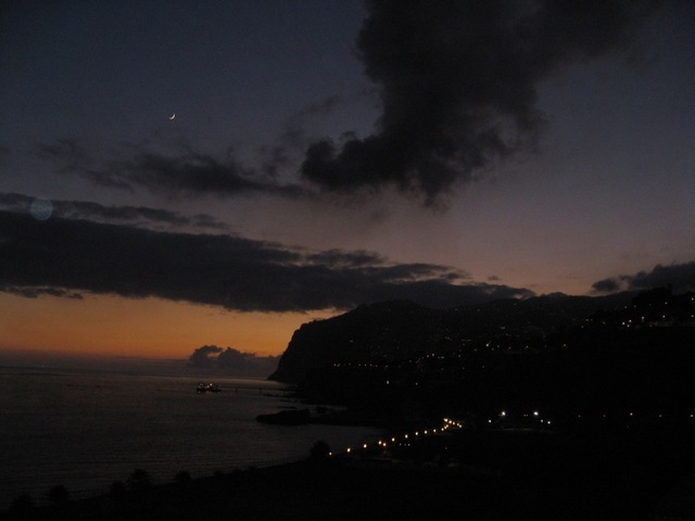 Klif widoczny z zachodniej strony Funchal