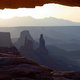 Mesa Arch o świcie