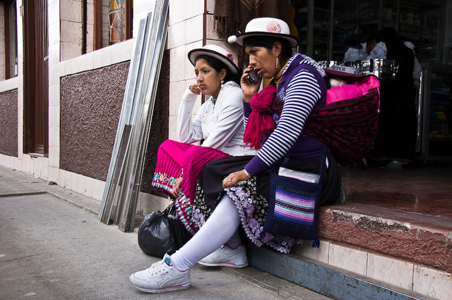 sobotni targ w Otavalo