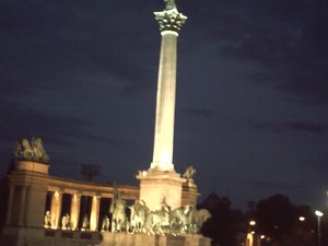 Budapeszt - plac bohaterów