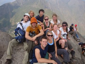 Szczyt Wayna Picchu - ekipa treku