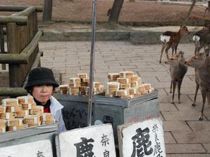 Nara, bufetowa z jadlem dla danieli