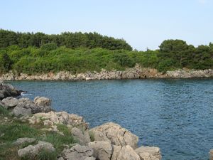 dzika plaża w Krk