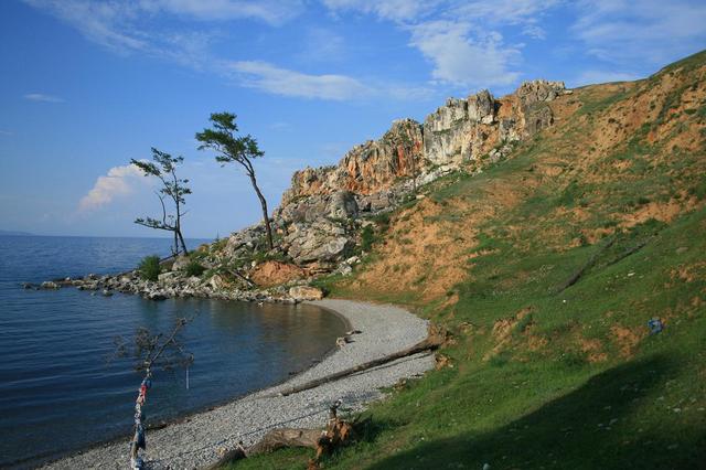 Plaża nad Bajkałem