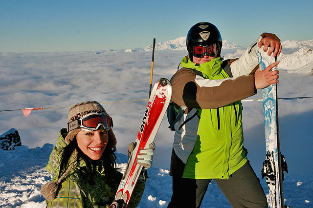 Ponad stokami Val Thorens