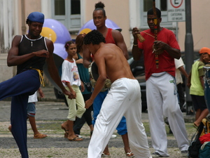 Afrobrazylijskie zapasy - taniec capoeira