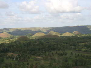 Panorama Czekoladowych Wzgórz
