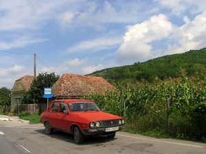 Siedmiogrod Dacia na drodze